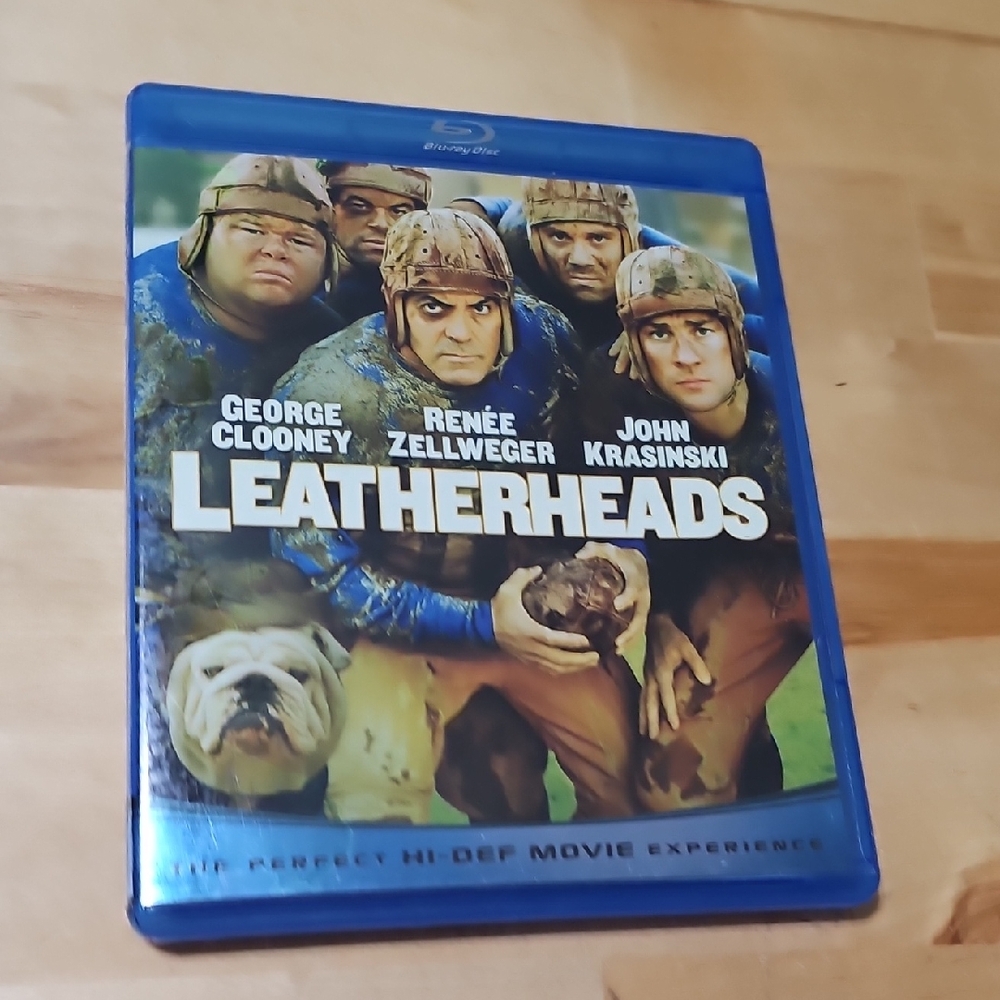 3 for $10 🏈 Leatherheads Blu-ray George Clooney John Krasinski